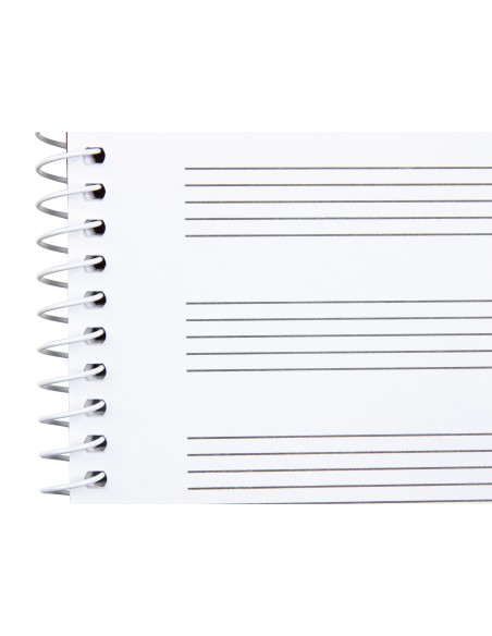 BLOC MUSICA FL.APAISADO