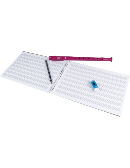 BLOC MUSICA FL.APAISADO