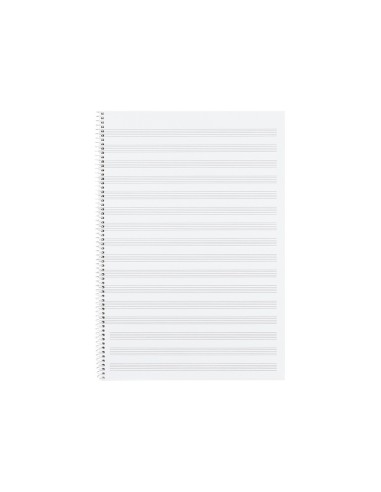 BLOC ESP. LIDERPAPEL MUSICA FL. PENTAGRAMA 3MM 20H. 100GR.