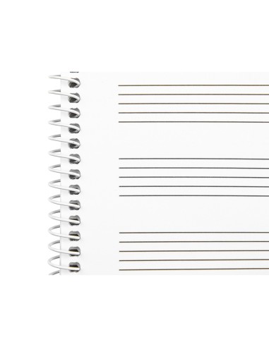 BLOC ESP. LIDERPAPEL MUSICA FL. PENTAGRAMA 3MM 20H. 100GR.