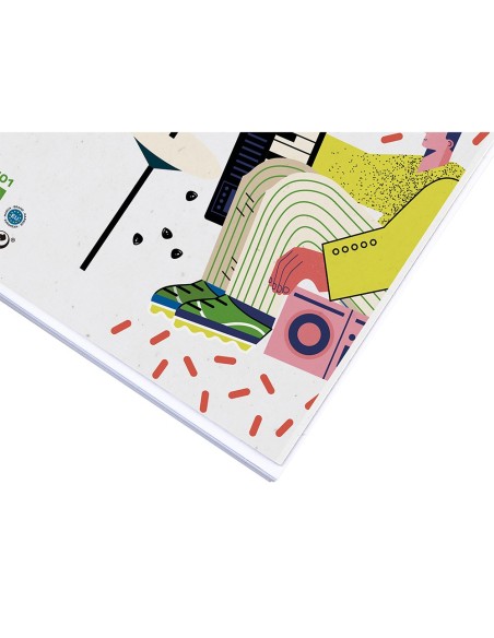 BLOC ESP. LIDERPAPEL MUSICA FL. PENTAGRAMA 3MM 20H. 100GR.