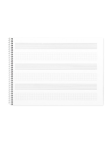 BLOC ESP. LIDERPAPEL MUSICA A5 PENTAGRAMA 3MM 20H 100GR. C/ANOT.