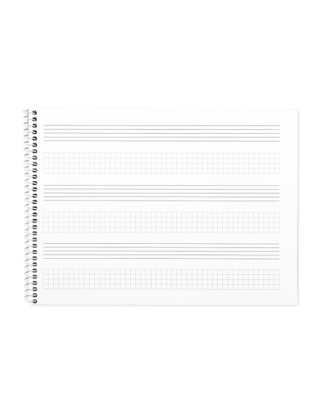 BLOC ESP. LIDERPAPEL MUSICA A5 PENTAGRAMA 3MM 20H 100GR. C/ANOT.