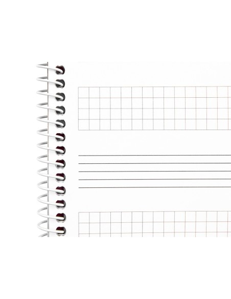 BLOC ESP. LIDERPAPEL MUSICA A5 PENTAGRAMA 3MM 20H 100GR. C/ANOT.