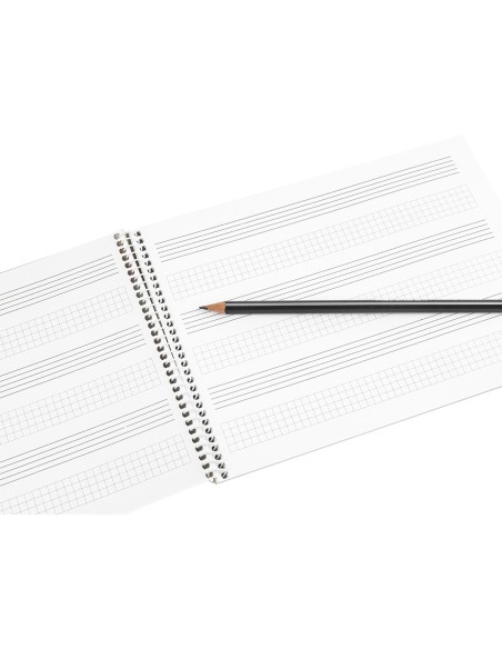 BLOC ESP. LIDERPAPEL MUSICA A5 PENTAGRAMA 3MM 20H 100GR. C/ANOT.