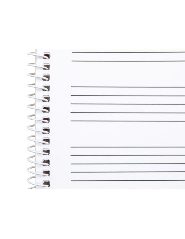 BLOC ESP. LIDERPAPEL MUSICA A5 PENTAGRAMA 4MM 20H 100GR. C/INTERLINEA