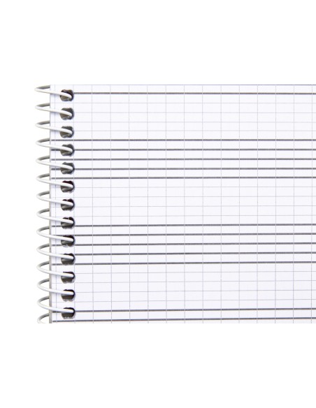 BLOC ESP. LIDERPAPEL MUSICA A5 PENTAGRAMA 2.5MM PAUTA 20H.100GR.