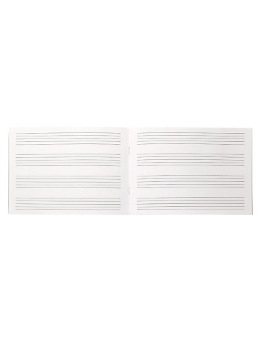 BLOC GRAPADO LIDERPAPEL MUSICA A5 PENTAGRAMA 5MM 20H 100GR.