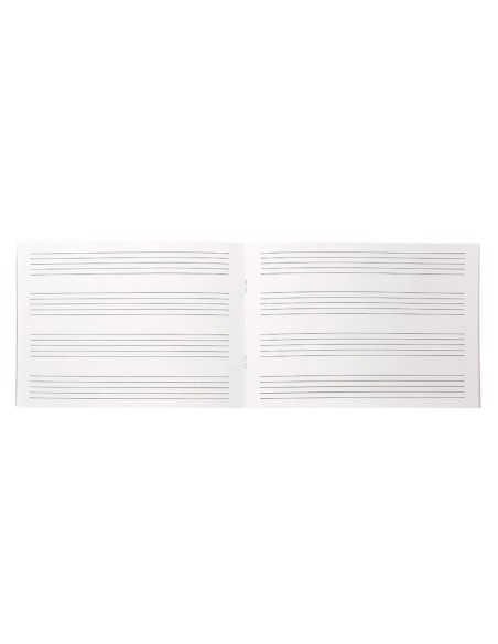 BLOC GRAPADO LIDERPAPEL MUSICA A5 PENTAGRAMA 5MM 20H 100GR.