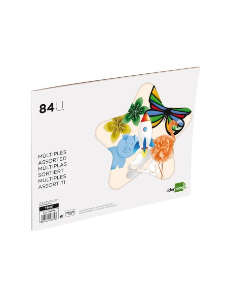 BLOC LIDERPAPEL MANUALIDADES 240X315MM MULTIPLE MATERIAL  84H.