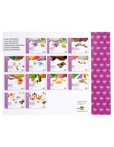 BLOC LIDERPAPEL MANUALIDADES 240X315MM CELOFAN 10H. SURT.