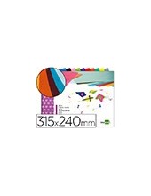 BLOC LIDERPAPEL MANUALIDADES 240X315MM PAPEL SEDA 10H. SURT. 2