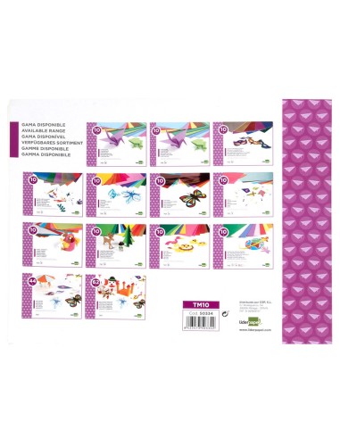 BLOC LIDERPAPEL MANUALIDADES 240X315MM CARTULINA MET. 10H. 250GR.