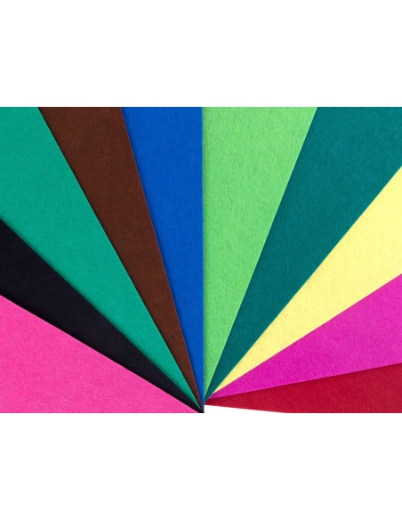 BLOC LIDERPAPEL MANUALIDADES 240X315MM FIELTRO 10H. 180GR. SURT.