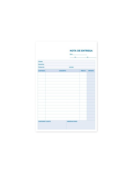 TALONARIO ENTREGAS 4º 126