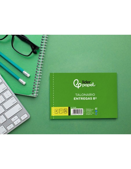 TALONARIO ENTREGAS OCTAVO APAISADO 228 DUPLICADO