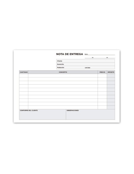 TALONARIO ENTREGAS 4º APAISADO 229 DUPLICADO