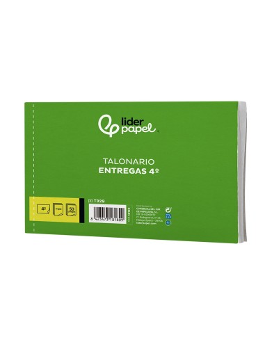 TALONARIO ENTREGAS 4º APAISADO 329 TRIPLICADO