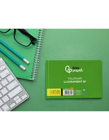 TALONARIO ENTREGAS OCTAVO APAISADO 228-CAT TEXTO EN CATALAN