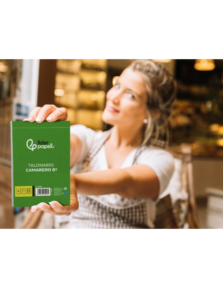 TALONARIO CAMARERO OCTAVO SIN IVA- 202 DUPLICADO