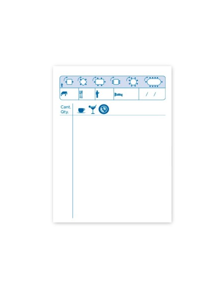 TALONARIO CAMARERO OCTAVO DUPLICADO ZIG-ZAG