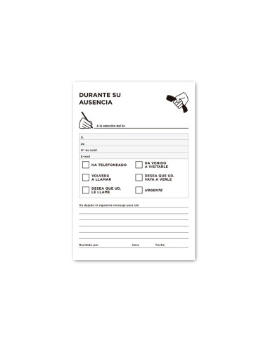 TALONARIO AUSENTES OCTAVO 103