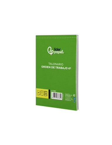 TALONARIO ORDEN TRABAJO 4º 255 DUPLICADO