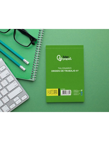 TALONARIO ORDEN TRABAJO 4º 255 DUPLICADO