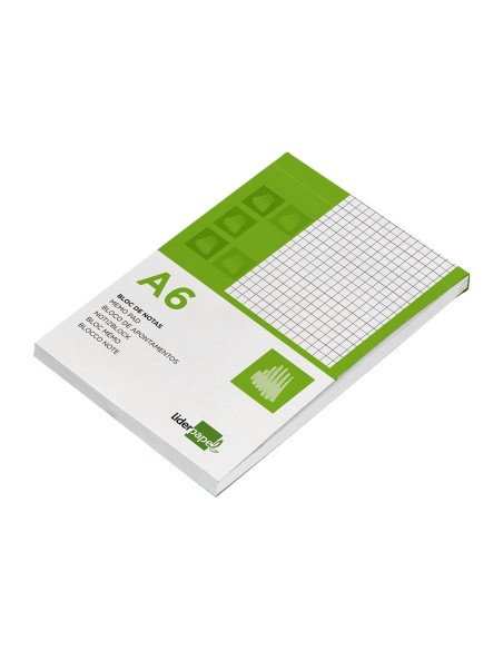 BLOC NOTAS PERFORADO A6 AP. 80H. 4MM