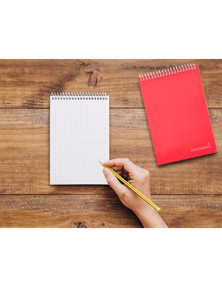 CUADERNO ESP. WITTY A6 AP.T.DURA 4MM 80H. 75GR. COL.SURT.