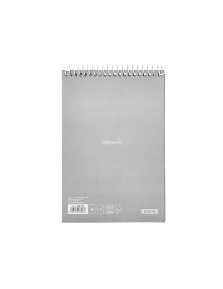 CUADERNO ESP. WITTY A6 AP.T.DURA 4MM 80H. 75GR. COL.SURT.