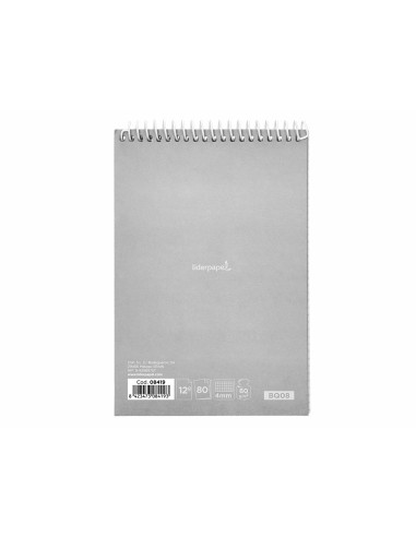 CUADERNO ESP. WITTY A7 AP.T.DURA 4MM 80H. 75GR. COL.SURT