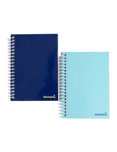 CUADERNO ESP. SMART A6 T.BLANDA 4MM 80H. 60GR. COL.SURT.