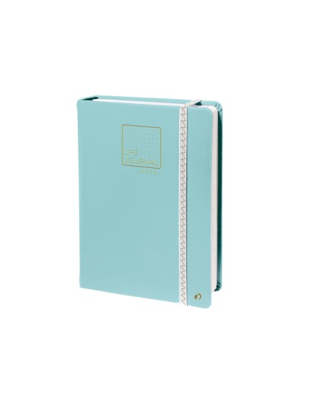 CUADERNO QUO VADIS INFINITE DOTS 15X21 CM 224H. T.SIMILPIEL VE.