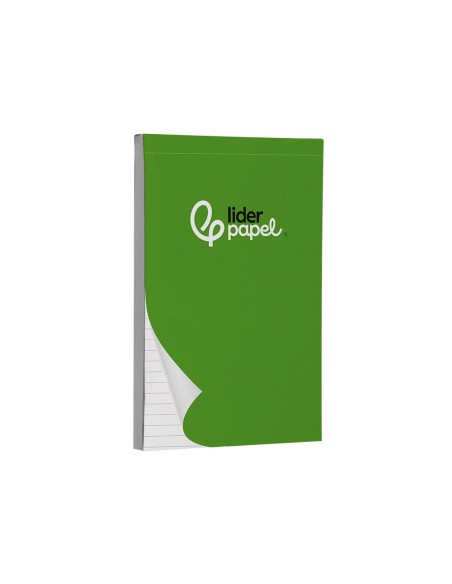 BLOC NOTAS LIDERPAPEL A5 HORIZONTAL 80H. 60GR. PERFORADO