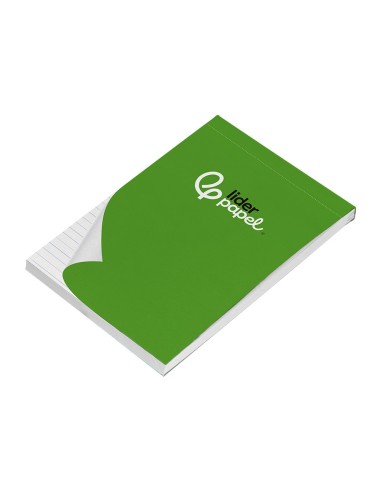 BLOC NOTAS LIDERPAPEL A5 HORIZONTAL 80H. 60GR. PERFORADO