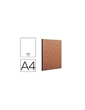 CUADERNO COSIDO AGE-BAG A4 T.CARTON LISO 96H. 90GR. HAVANA 2