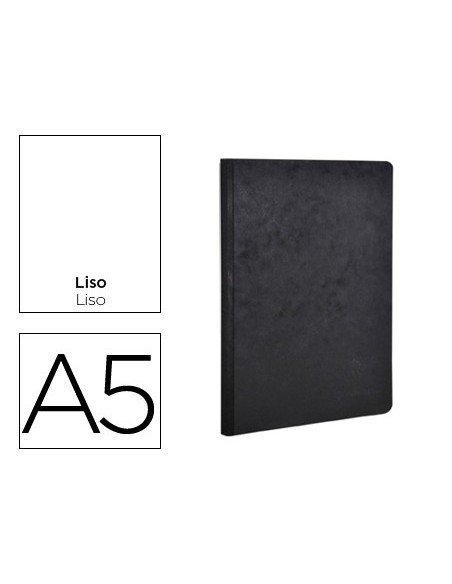 CUADERNO COSIDO AGE-BAG A5 T.CARTON LISO 96H. 90GR. NG.