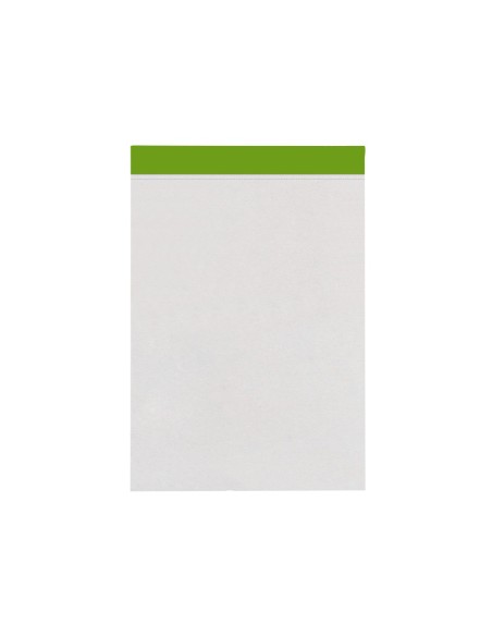 BLOC ENCOLADO LIDERPAPEL A7 LISO 80H. 60GR.S/TAPA
