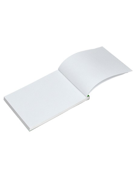 BLOC ENCOLADO LIDERPAPEL A4 4MM PERFORADO 80H. 60GR. S/TAPA