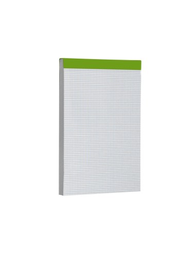 BLOC ENCOLADO LIDERPAPEL A4 4MM PERFORADO 80H. 60GR. S/TAPA
