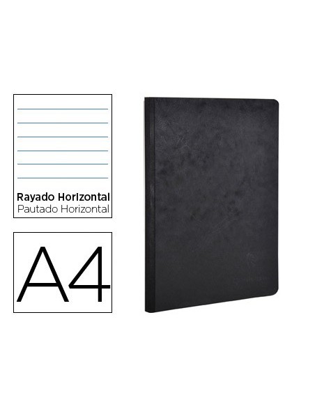 CUADERNO COSIDO AGE-BAG A4 T.CARTON HORIZONTAL 96H. 90GR. NG.