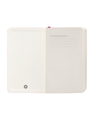 CUADERNO GOMILLA ANTARTIK NOTES T.BLANDA A6 BURDEOS 100H. 80GR.FSC