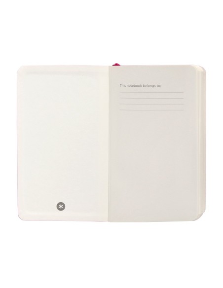 CUADERNO GOMILLA ANTARTIK NOTES T.BLANDA A6 BURDEOS 100H. 80GR.FSC