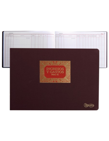 LIBRO MIQUELRIUS N. 61 FL.100 H.INGRESOS Y GASTOS