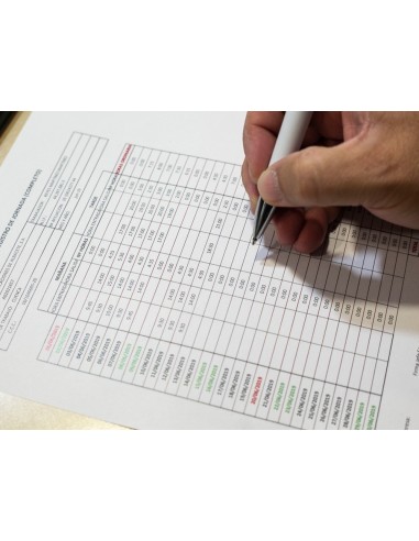 LIBRO  REGISTRO A4 10 EMPLEADOS MES PAGINA PAPEL BL.90 G