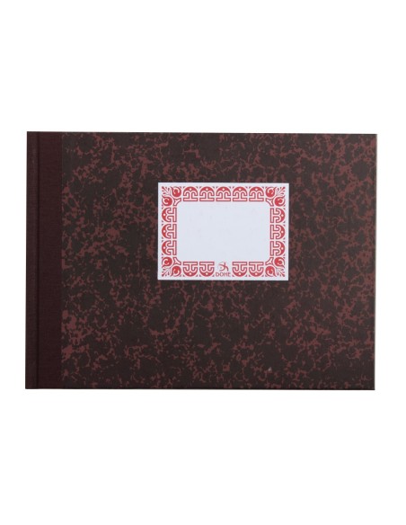 LIBRO CARTONE 4º 100 H.-CAJA ENTRADA Y SALIDA APAISAD