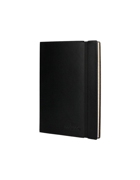 CUADERNO GRAP. LIDERPAPEL INDICE A5 4MM 120H. 70GR. NG. C/GOMA