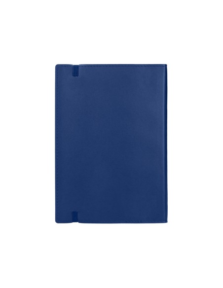 CUADERNO GRAP. LIDERPAPEL INDICE A6 4MM 120H. 70GR. AZ. C/GOMA