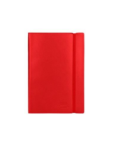 CUADERNO GRAP. LIDERPAPEL INDICE A7 4MM 120H. 70GR.RJ. C/GOMA